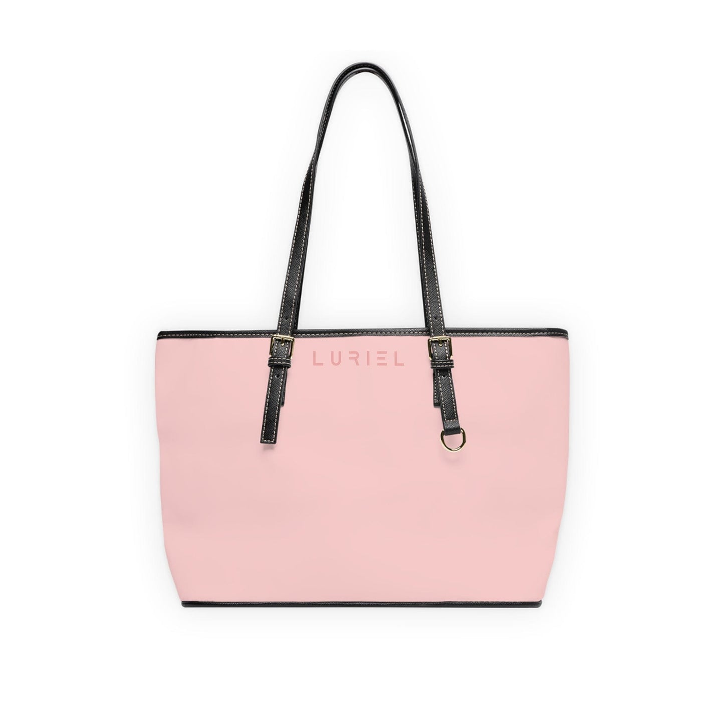 Bags 16" x 10" / Black Blossom Women's Vegan Leather Tote Bag
