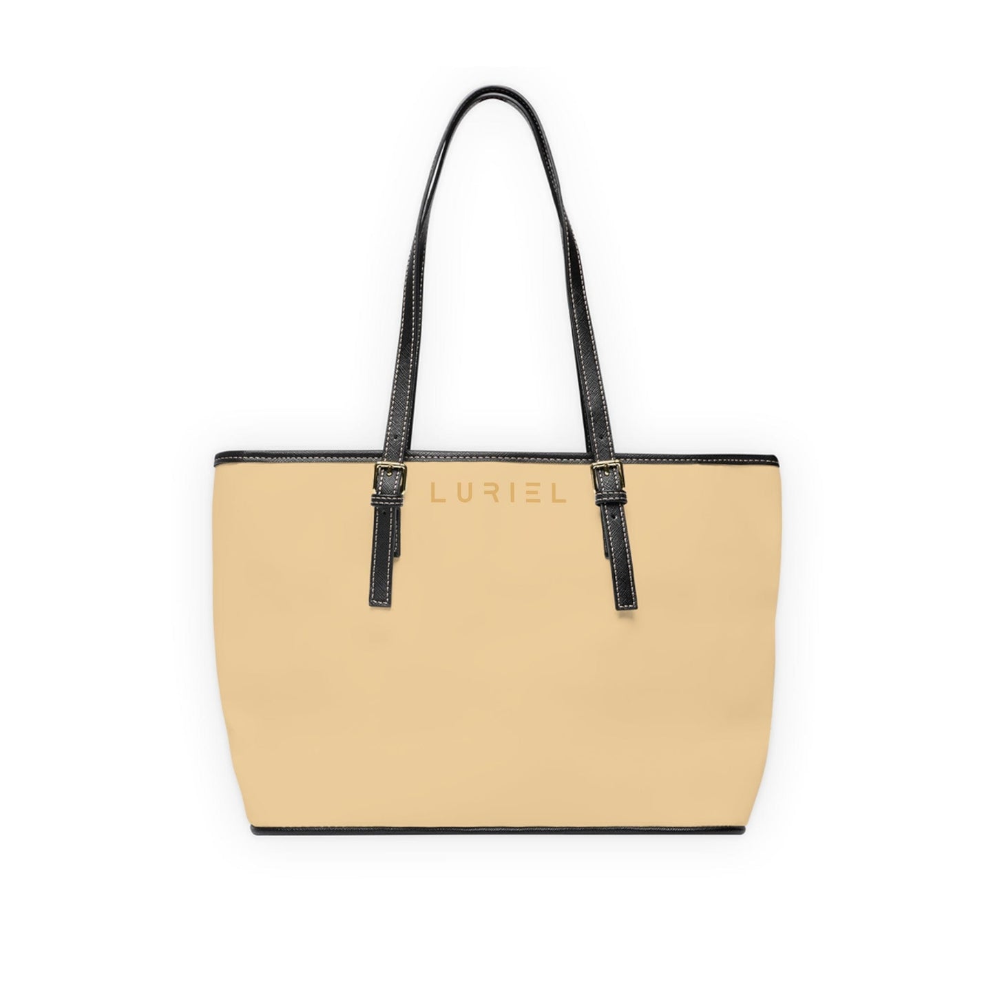 Bags 16" x 10" / Black Brandy Women's Vegan Leather Tote Bag