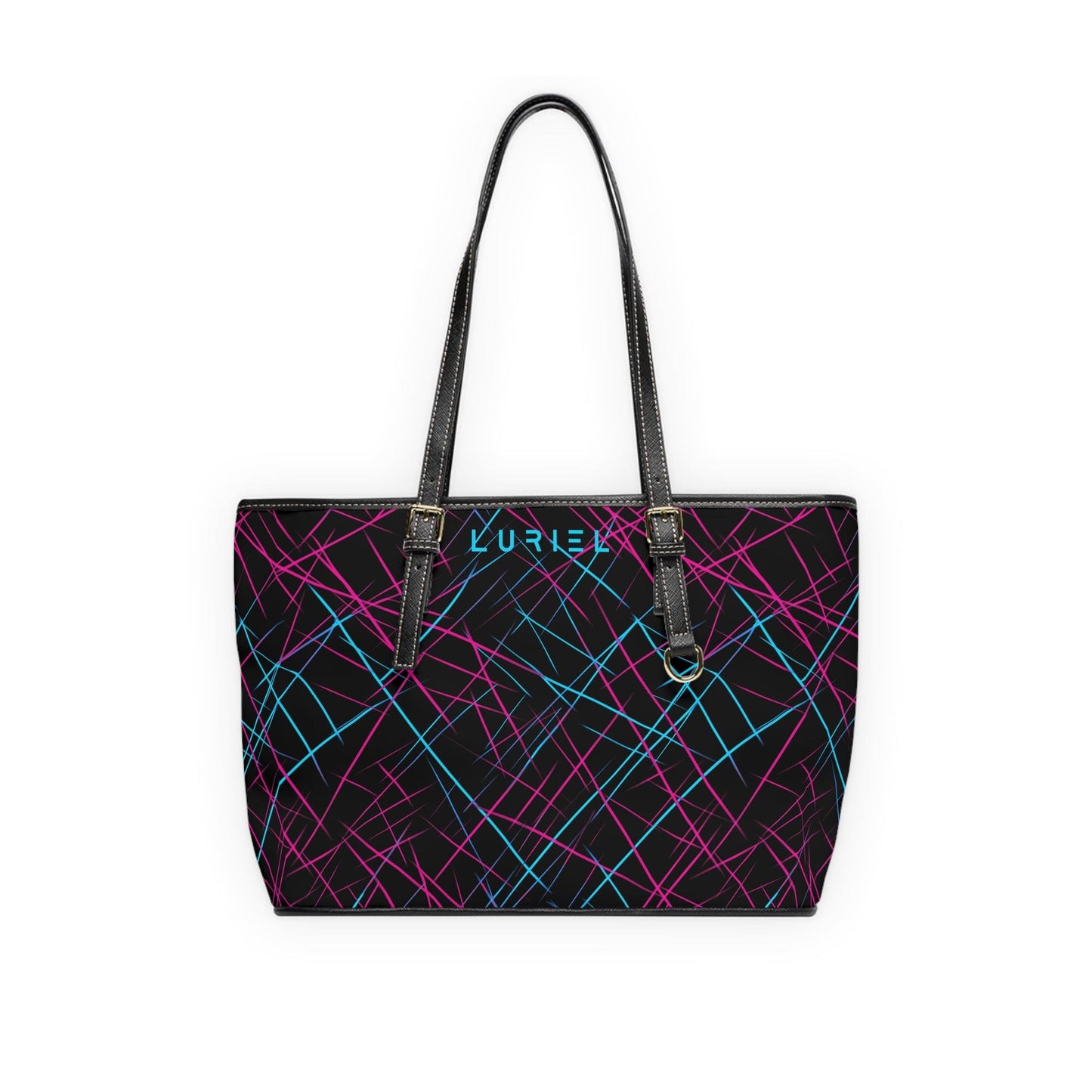 Bags 16" x 10" / Black Clubbing Women's Vegan Leather Tote Bag