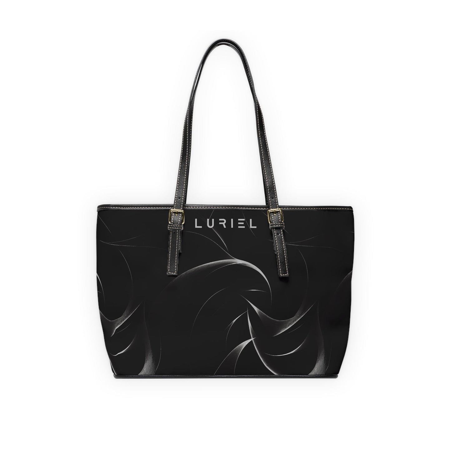 Bags 16" x 10" / Black Prana Women's Vegan Leather Tote Bag