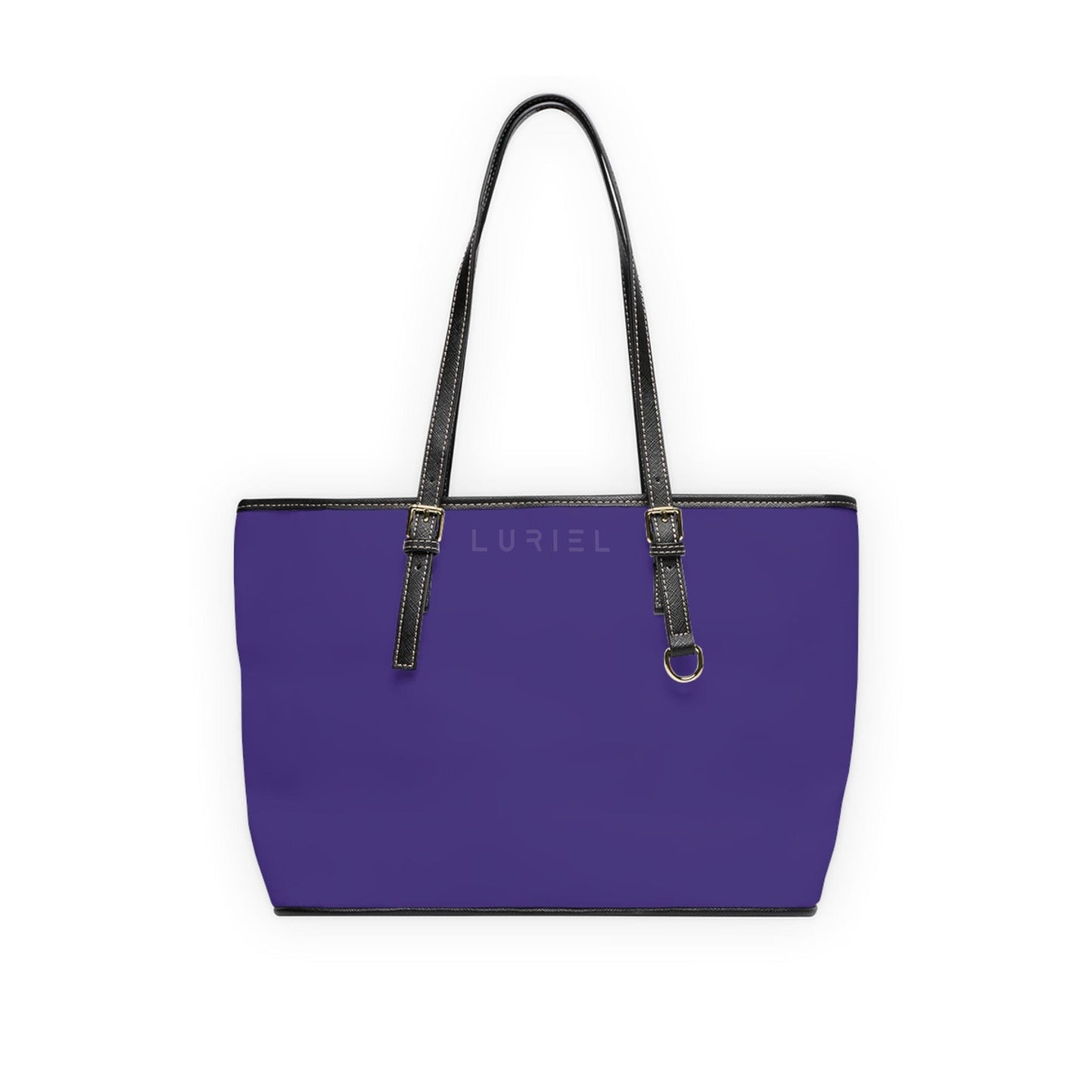 Bags 16" x 10" / Black Purple Haze Women's Vegan Leather Tote Bag