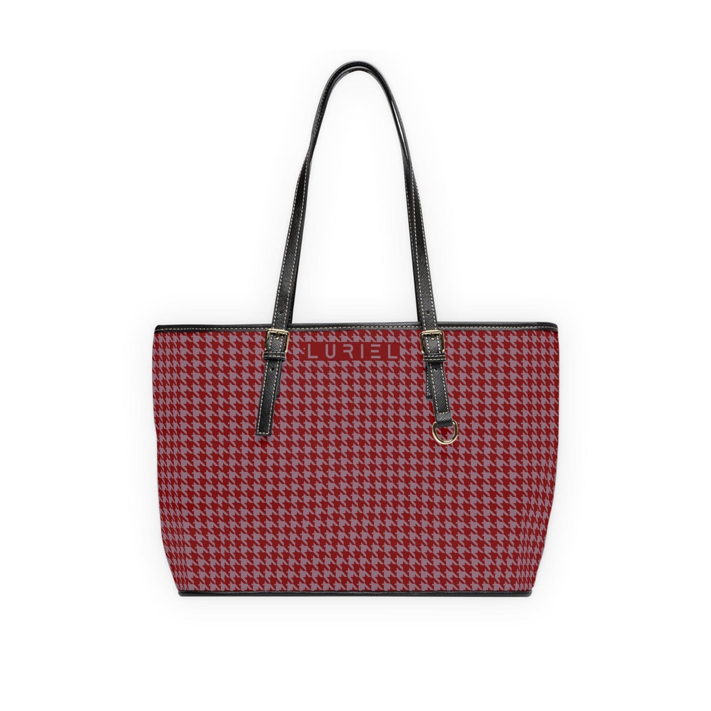 Bags 16" x 10" / Black Venice In May III Women's Vegan Leather Tote Bag