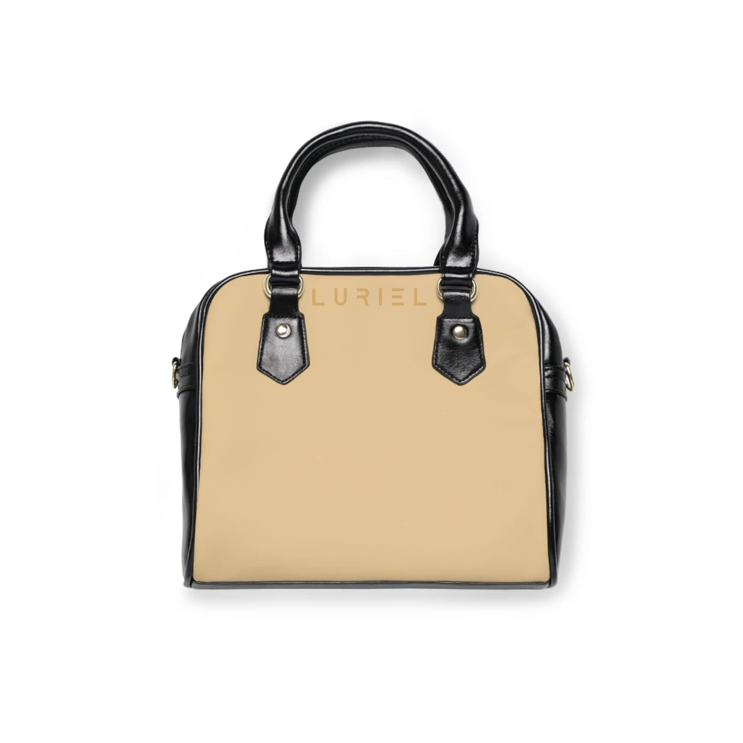 Bags 9.45" x 8.27" / Black Brandy Women's Vegan Leather Shoulder Bag
