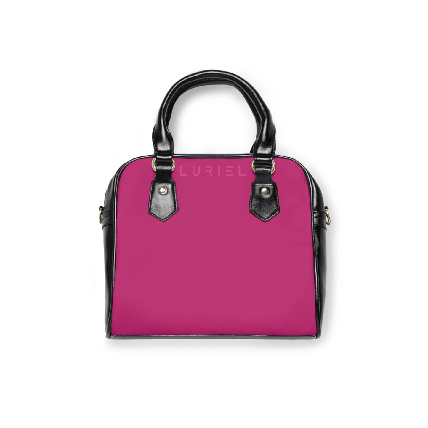 Bags 9.45" x 8.27" / Black Rouge Women's Vegan Leather Shoulder Bag