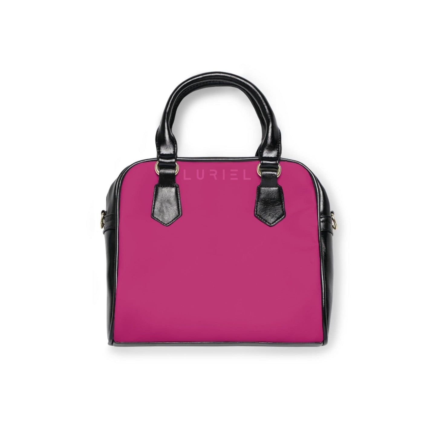 Bags 9.45" x 8.27" / Black Rouge Women's Vegan Leather Shoulder Bag