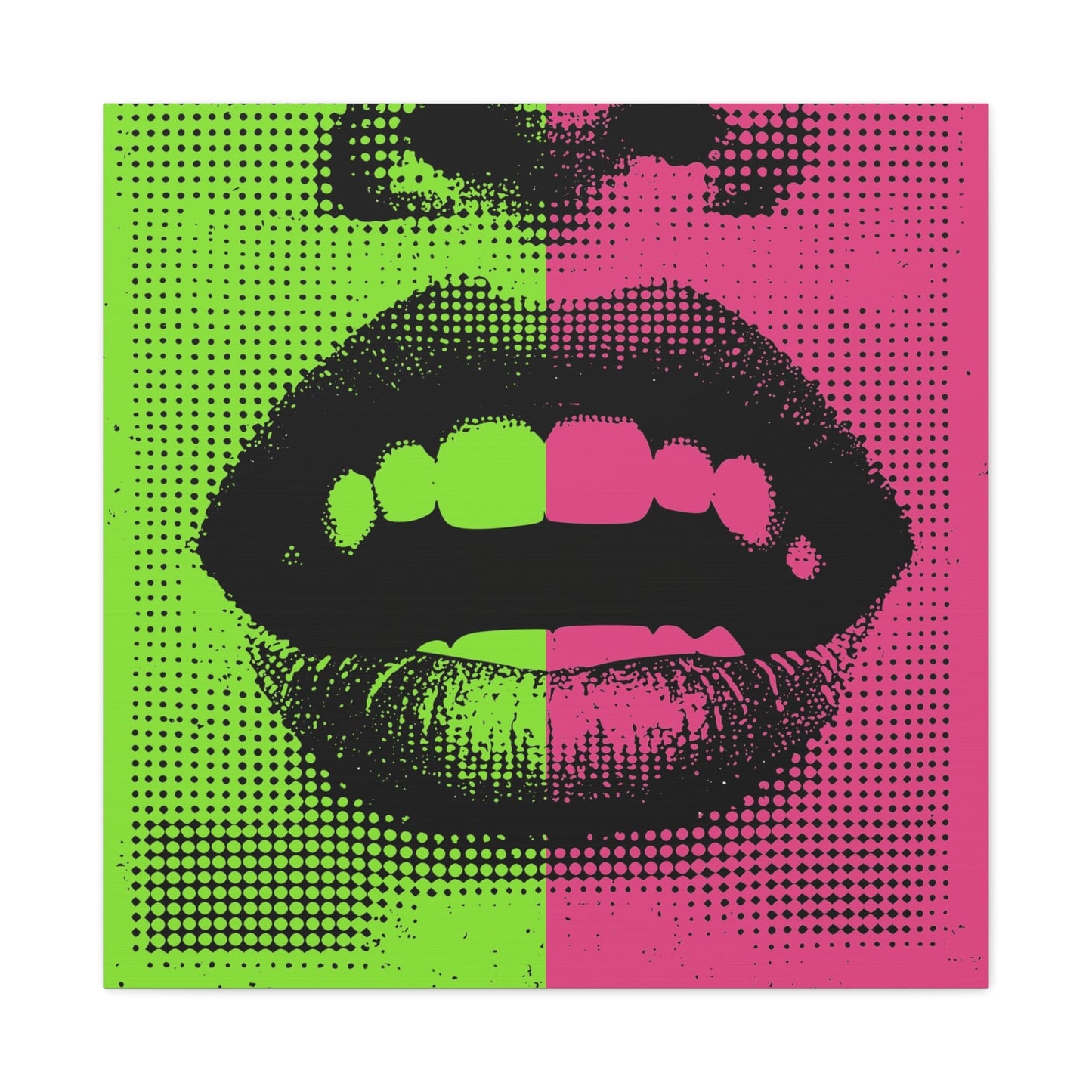 Bedroom Art Canvas 30″ x 30″ / 1.25" Oh Johnnyyyy, Stretched Matte Canvas
