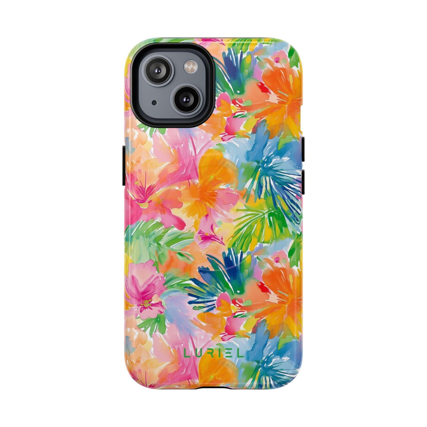 Phone Case iPhone 14 / Glossy Caribbean Beach Tough Magsafe Case