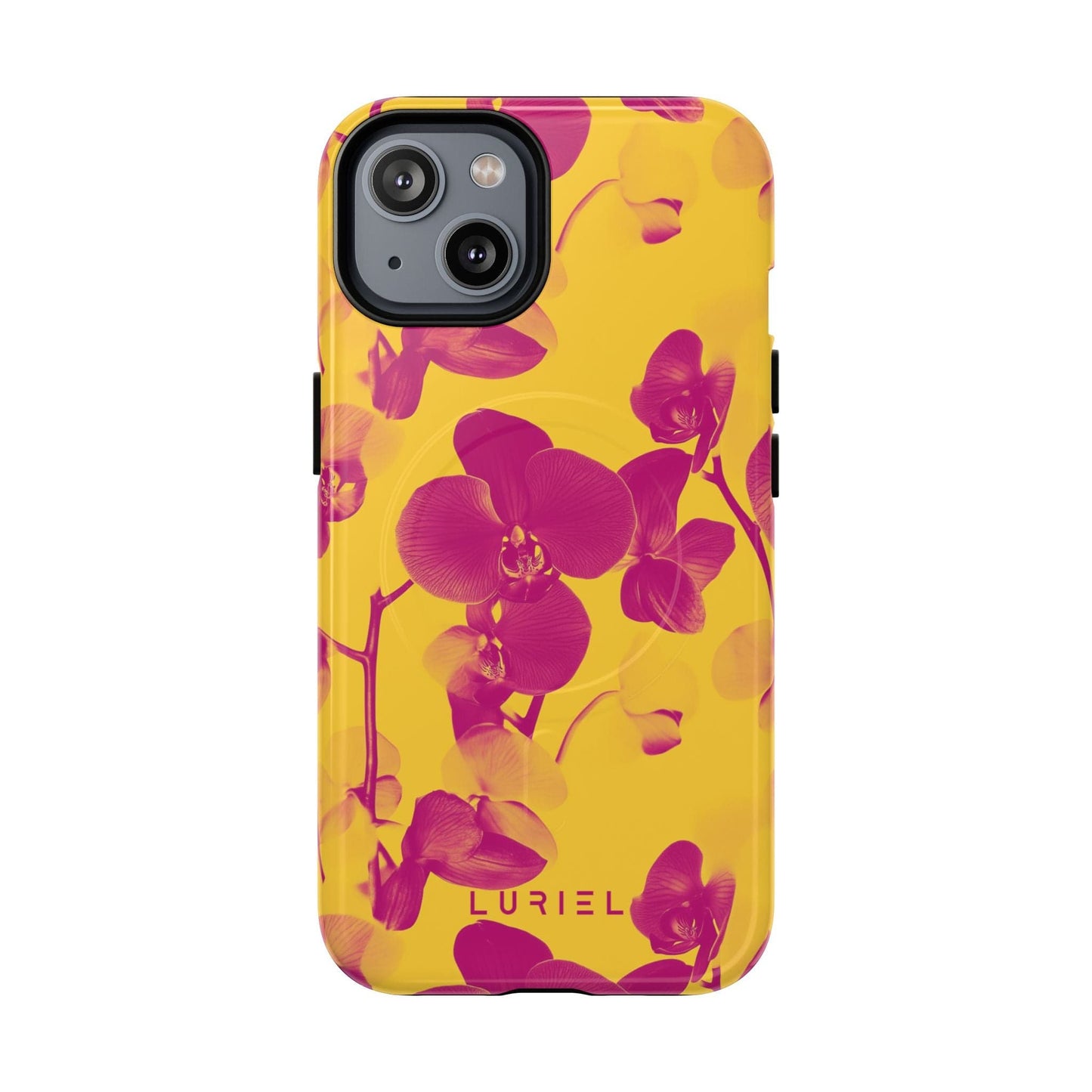Phone Case iPhone 14 / Glossy Orchid Tough Magsafe Case