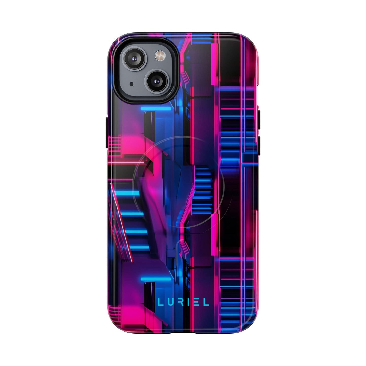 Phone Case iPhone 14 Plus / Glossy 1986 Miami Beach Tough Magsafe Case