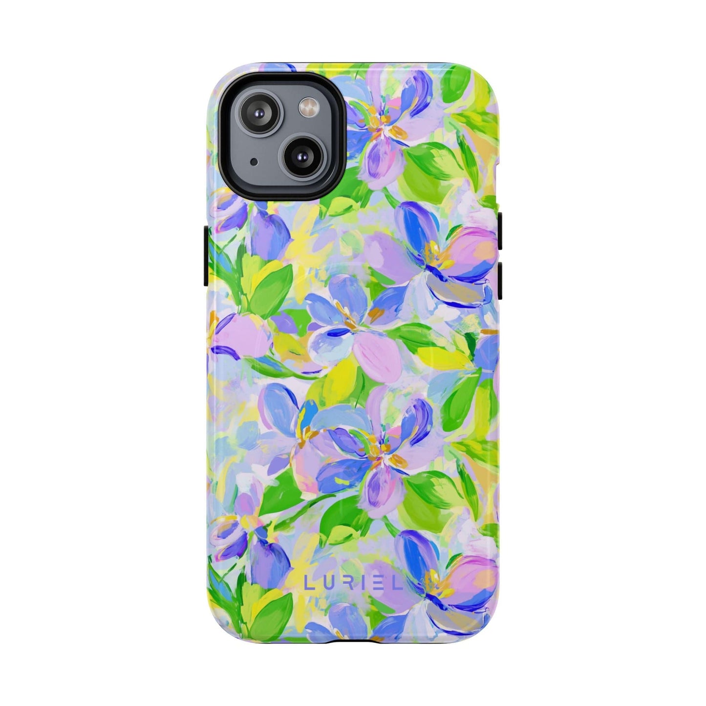 Phone Case iPhone 14 Plus / Glossy Floral Breeze Tough Magsafe Case