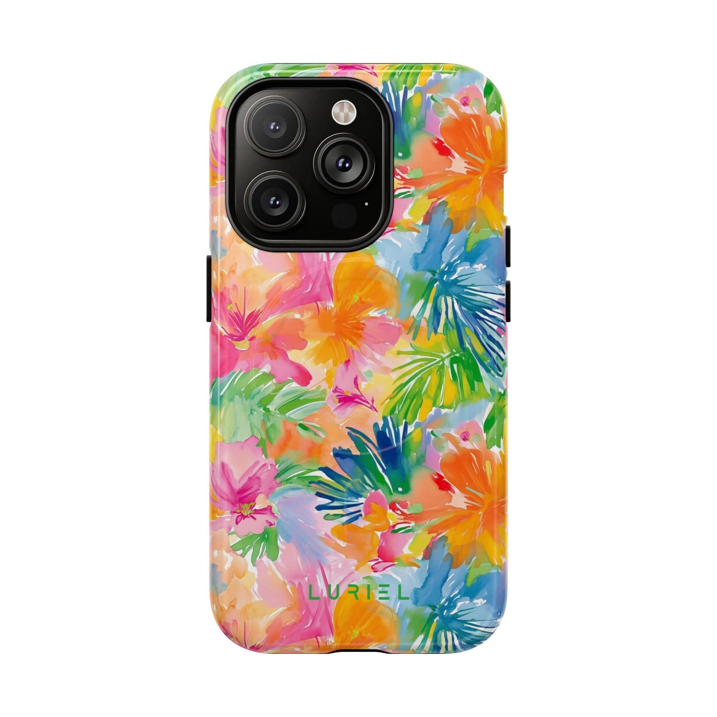 Phone Case iPhone 14 Pro / Glossy Caribbean Beach Tough Magsafe Case