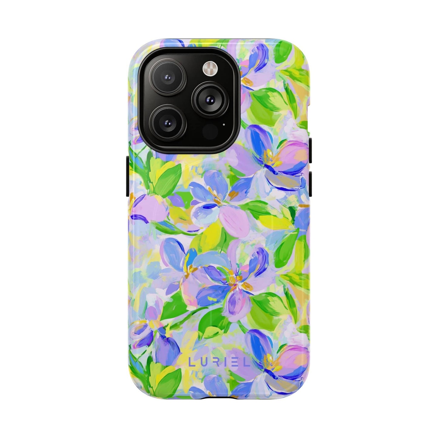 Phone Case iPhone 14 Pro / Glossy Floral Breeze Tough Magsafe Case