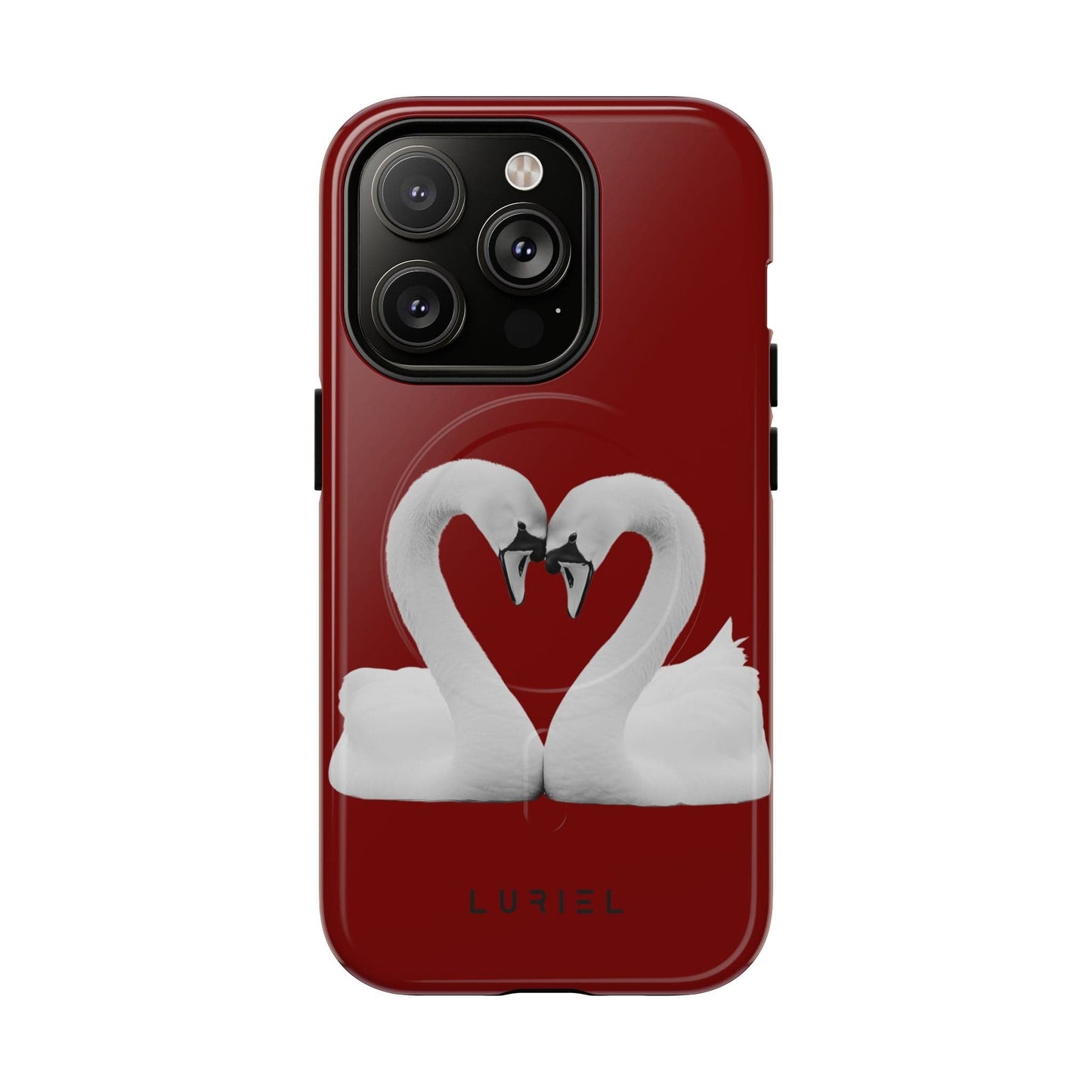 Phone Case iPhone 14 Pro / Glossy Love, Love, Love Tough Magsafe Case
