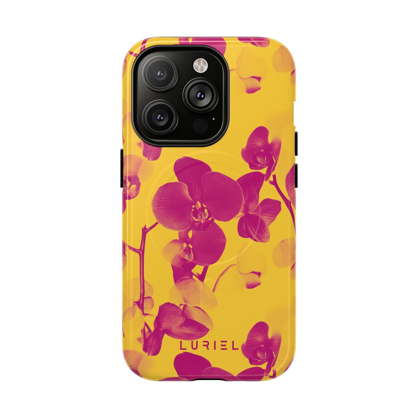 Phone Case iPhone 14 Pro / Glossy Orchid Tough Magsafe Case