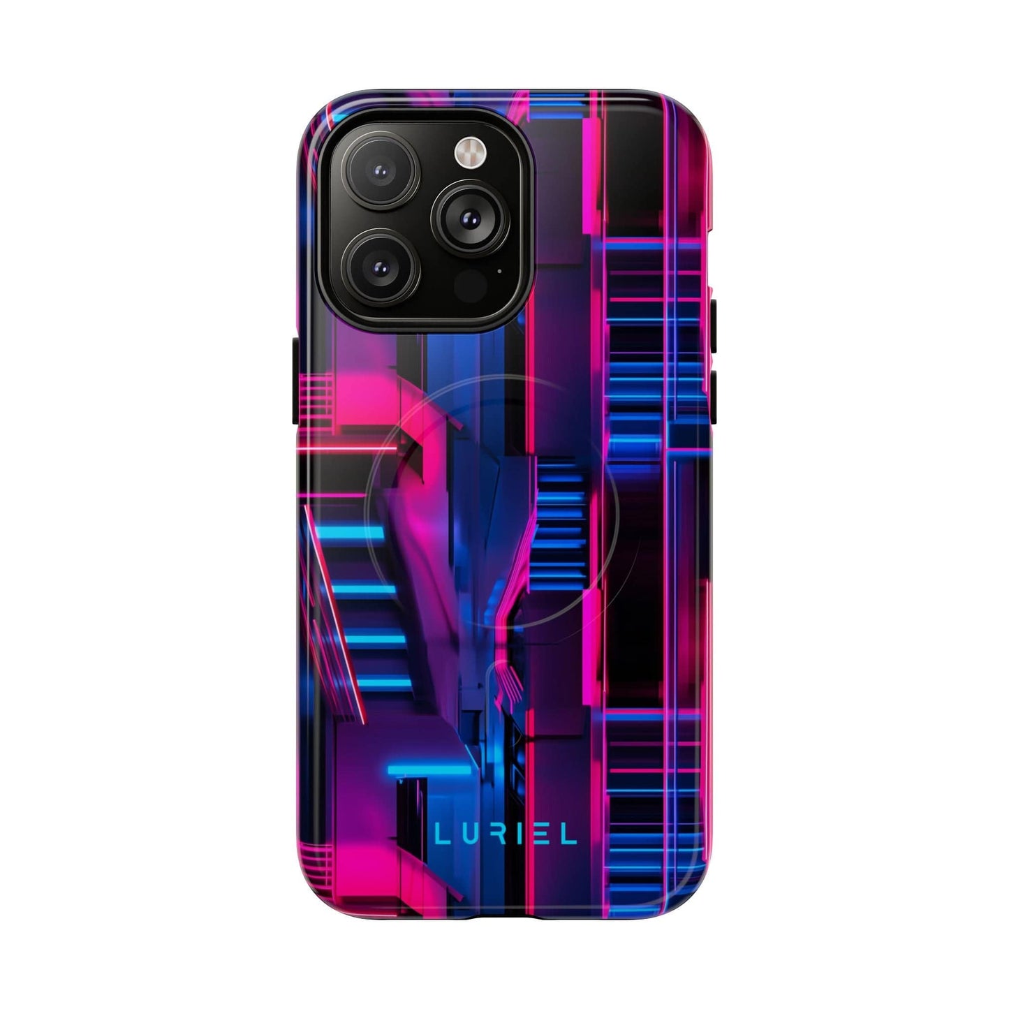 Phone Case iPhone 14 Pro Max / Glossy 1986 Miami Beach Tough Magsafe Case