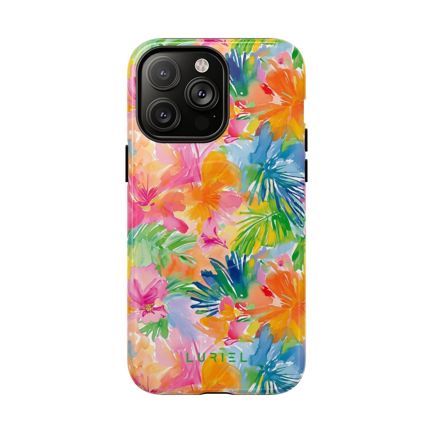 Phone Case iPhone 14 Pro Max / Glossy Caribbean Beach Tough Magsafe Case