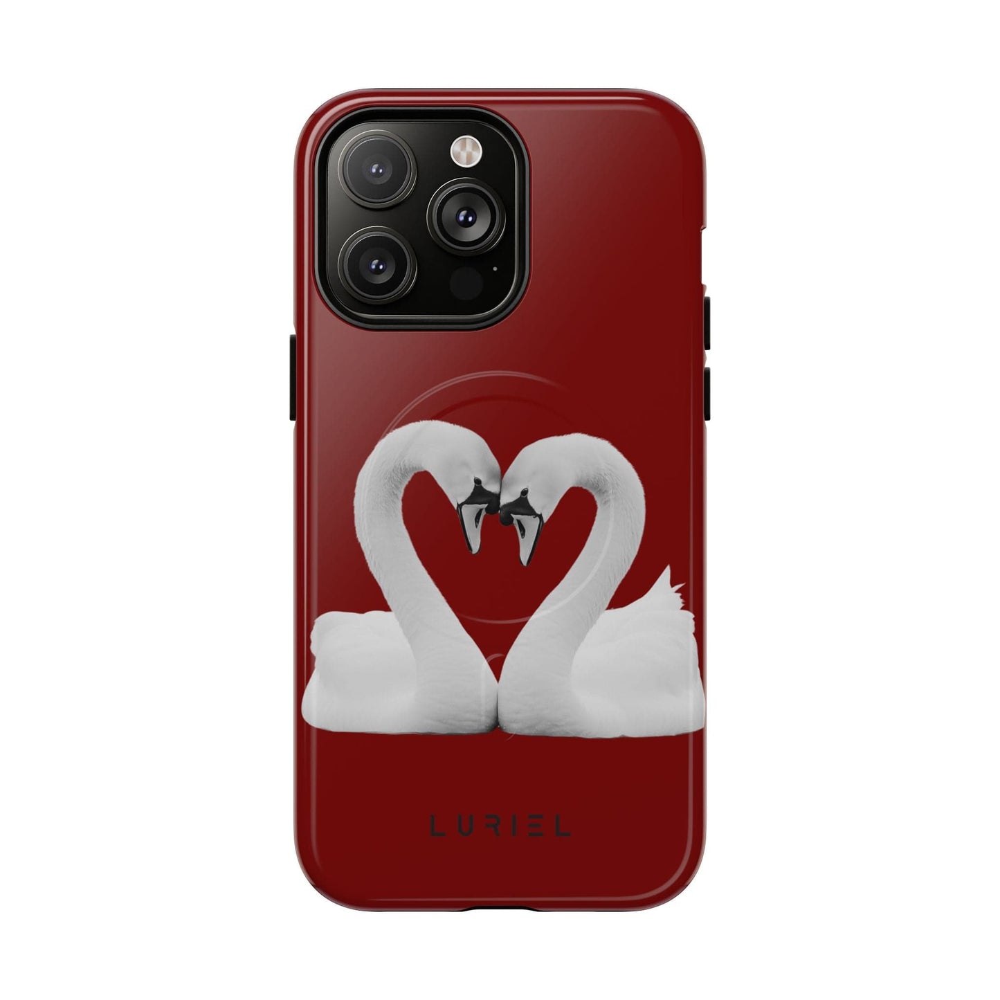 Phone Case iPhone 14 Pro Max / Glossy Love, Love, Love Tough Magsafe Case