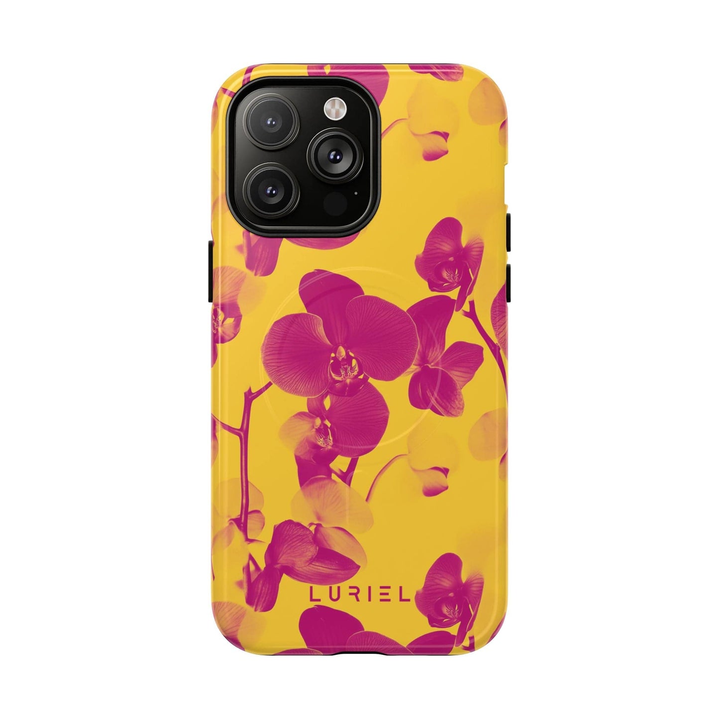 Phone Case iPhone 14 Pro Max / Glossy Orchid Tough Magsafe Case