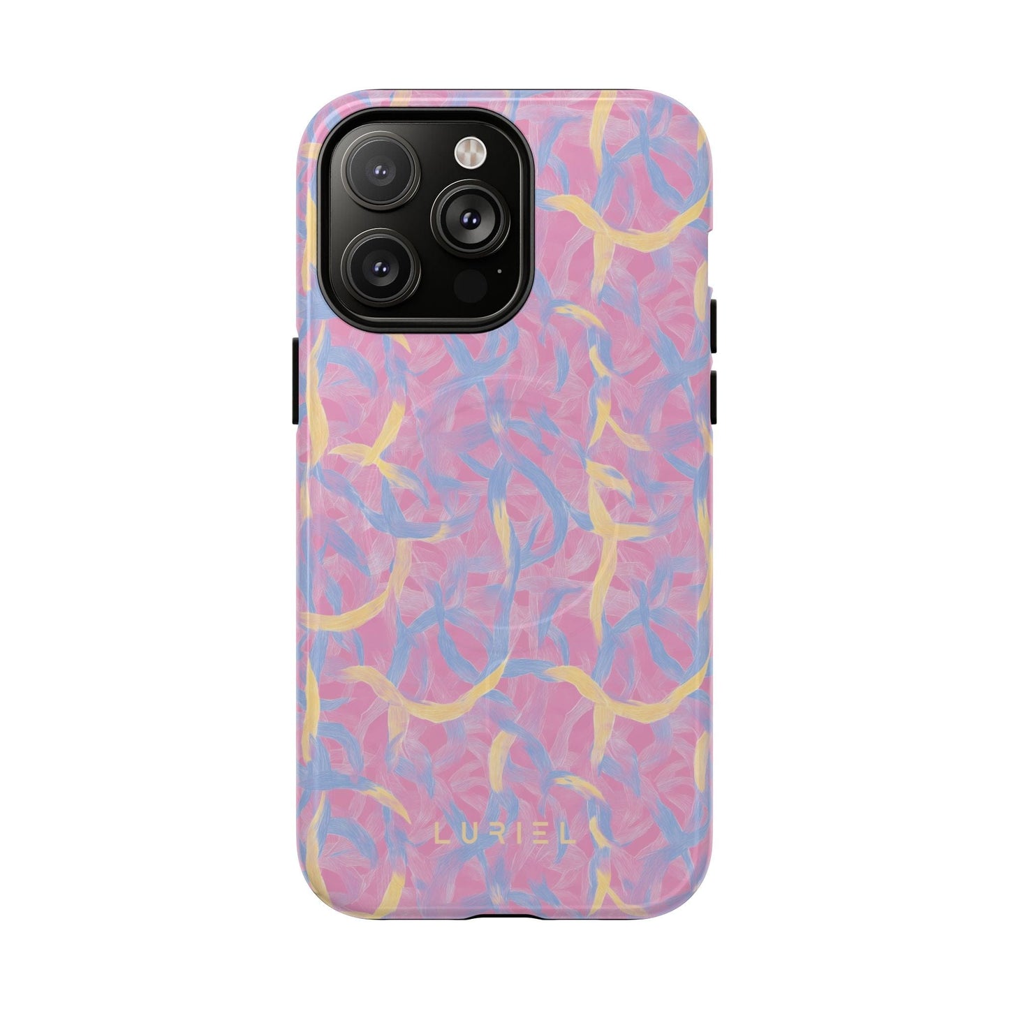 Phone Case iPhone 14 Pro Max / Glossy Pastel Confetti Tough Magsafe Case