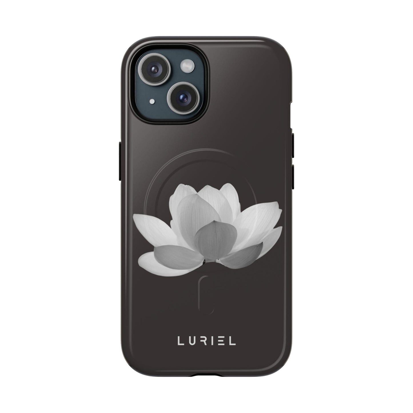 Phone Case iPhone 15 / Glossy Eternal Lotus Tough Magsafe Case