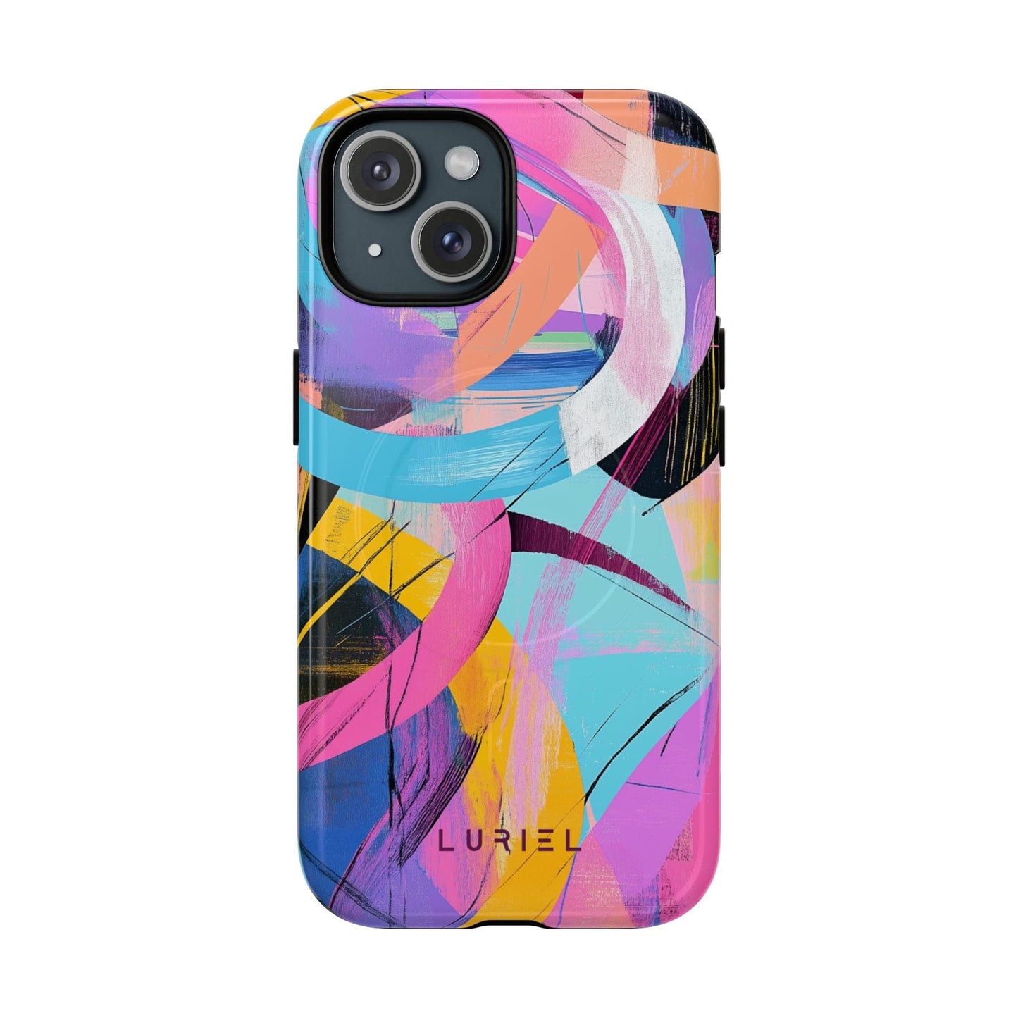Phone Case iPhone 15 / Glossy The Street Dancers Tough Magsafe Case