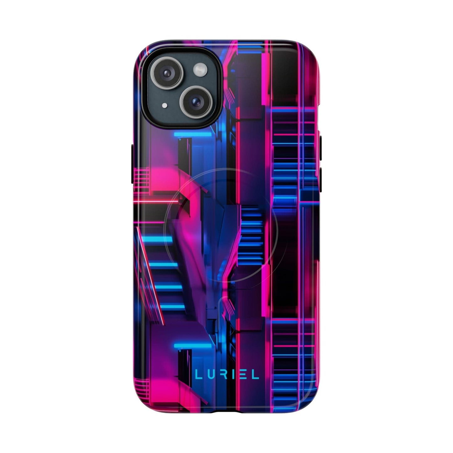 Phone Case iPhone 15 Plus / Glossy 1986 Miami Beach Tough Magsafe Case