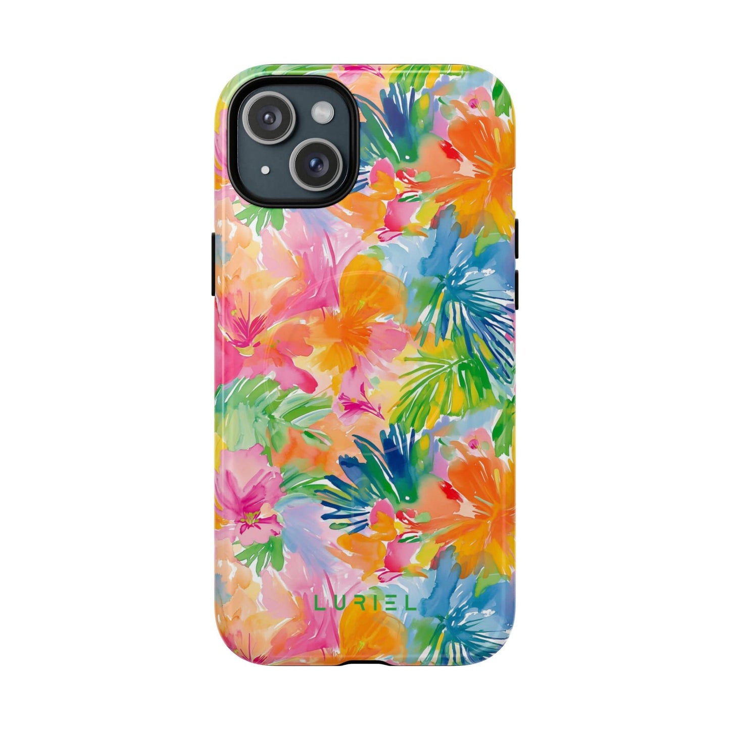 Phone Case iPhone 15 Plus / Glossy Caribbean Beach Tough Magsafe Case