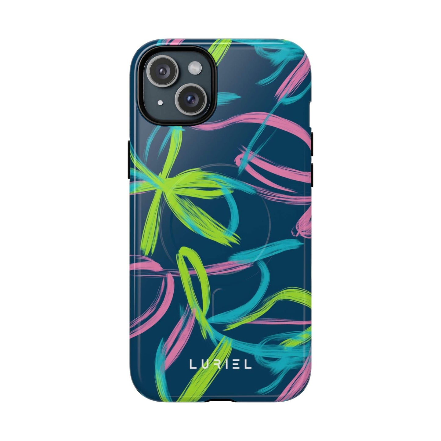 Phone Case iPhone 15 Plus / Glossy Chalk Chic Tough Magsafe Case
