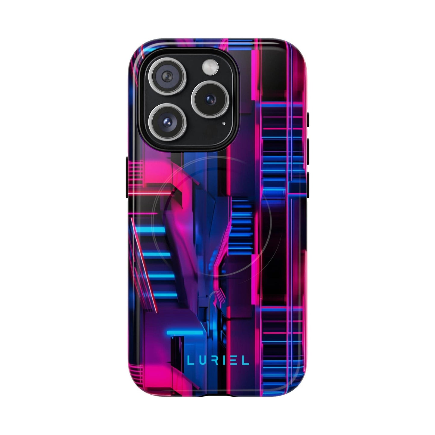 Phone Case iPhone 15 Pro / Glossy 1986 Miami Beach Tough Magsafe Case