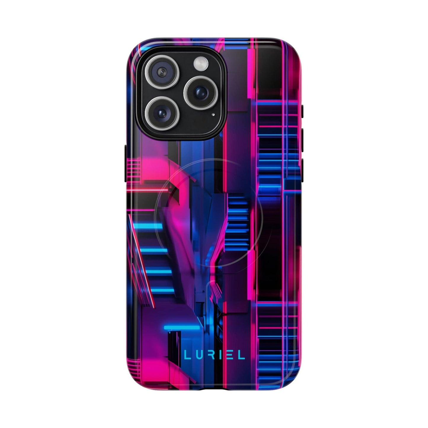Phone Case iPhone 15 Pro Max / Glossy 1986 Miami Beach Tough Magsafe Case