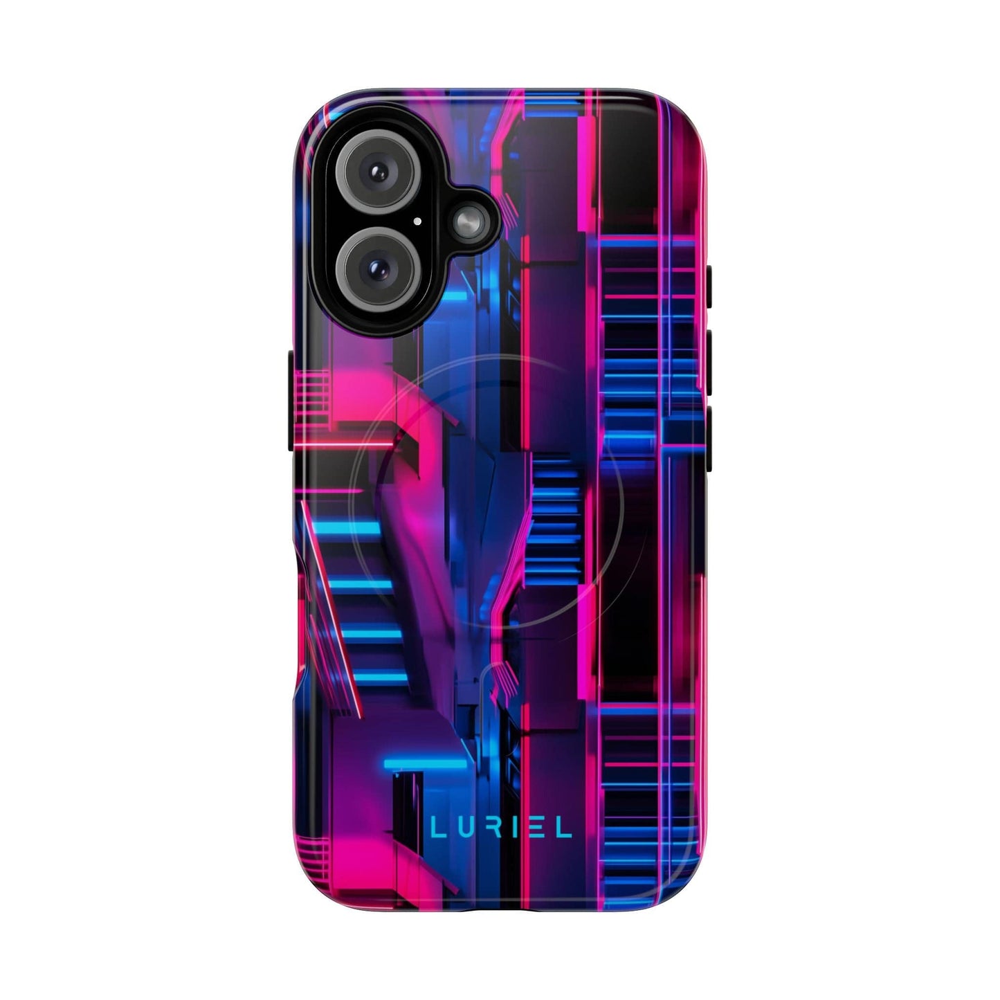 Phone Case iPhone 16 / Glossy 1986 Miami Beach Tough Magsafe Case