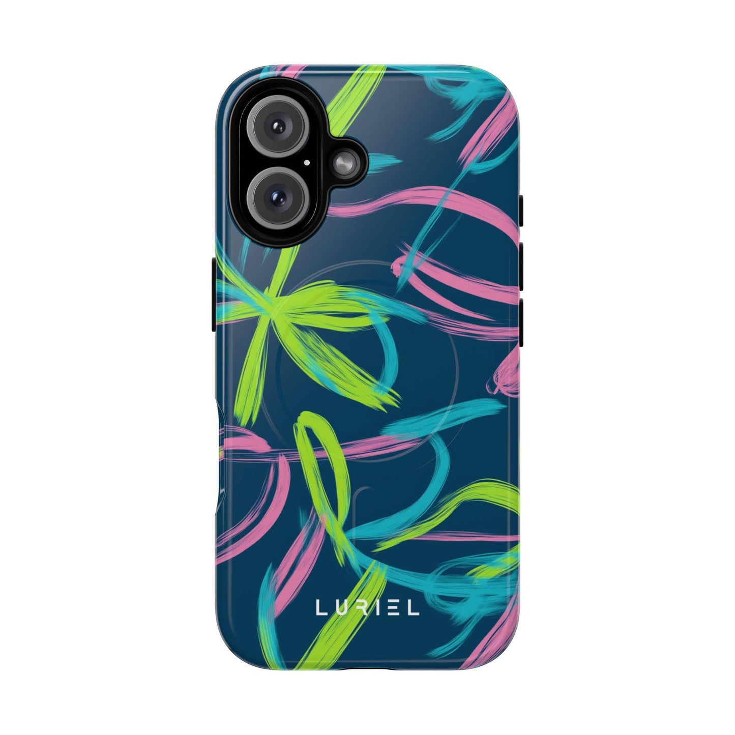 Phone Case iPhone 16 / Glossy Chalk Chic Tough Magsafe Case