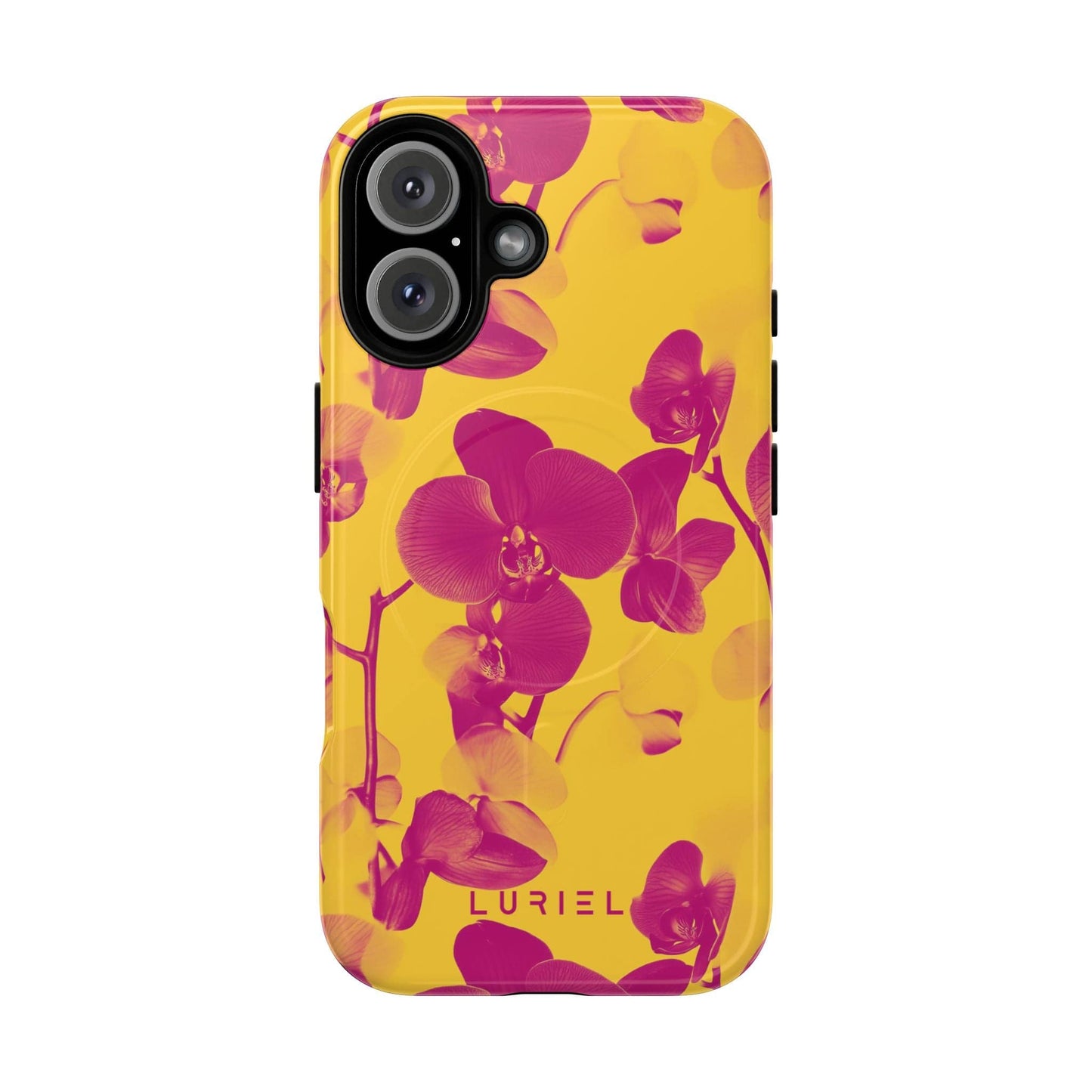 Phone Case iPhone 16 / Glossy Orchid Tough Magsafe Case