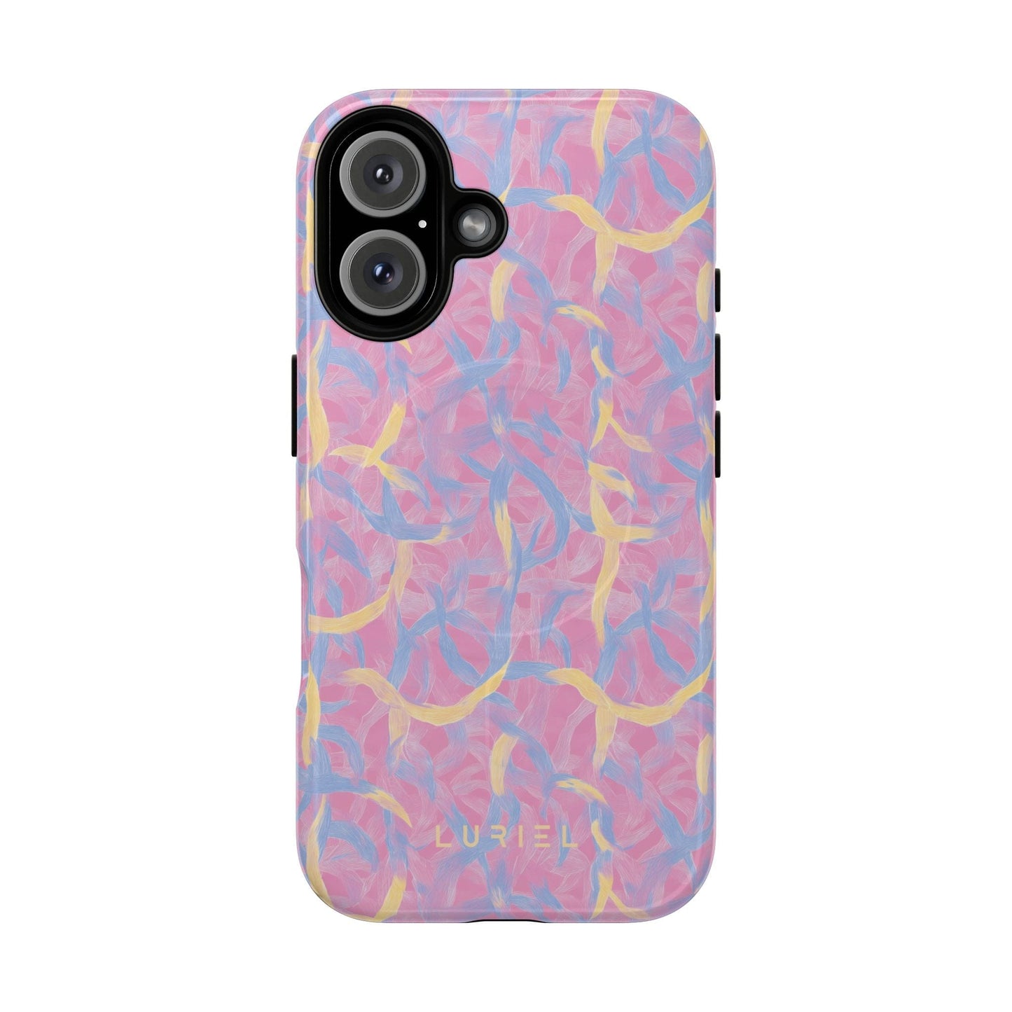 Phone Case iPhone 16 / Glossy Pastel Confetti Tough Magsafe Case