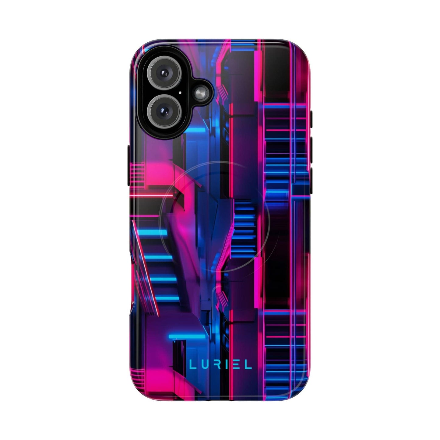 Phone Case iPhone 16 Plus / Glossy 1986 Miami Beach Tough Magsafe Case