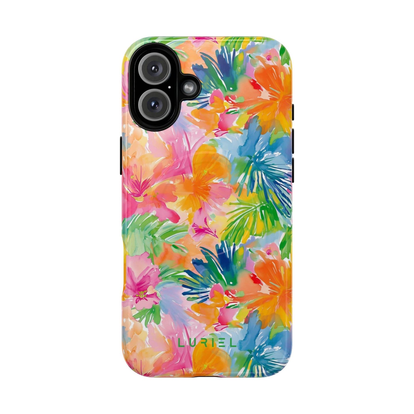 Phone Case iPhone 16 Plus / Glossy Caribbean Beach Tough Magsafe Case