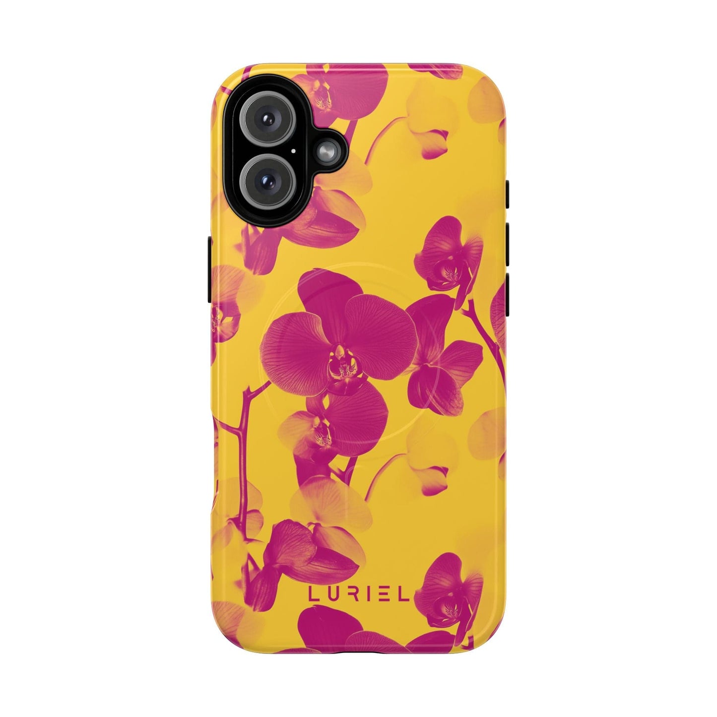 Phone Case iPhone 16 Plus / Glossy Orchid Tough Magsafe Case