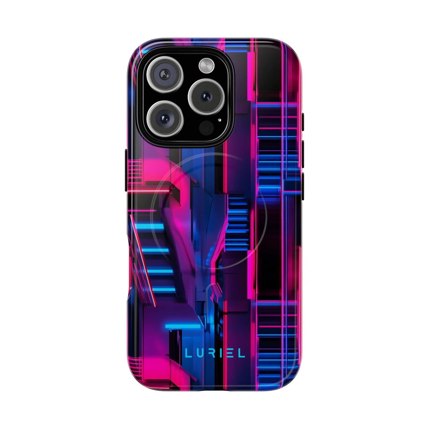 Phone Case iPhone 16 Pro / Glossy 1986 Miami Beach Tough Magsafe Case