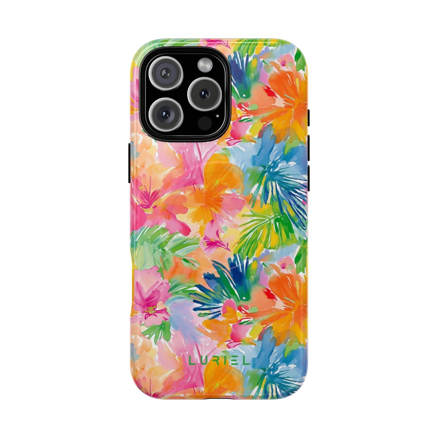 Phone Case iPhone 16 Pro Max / Glossy Caribbean Beach Tough Magsafe Case