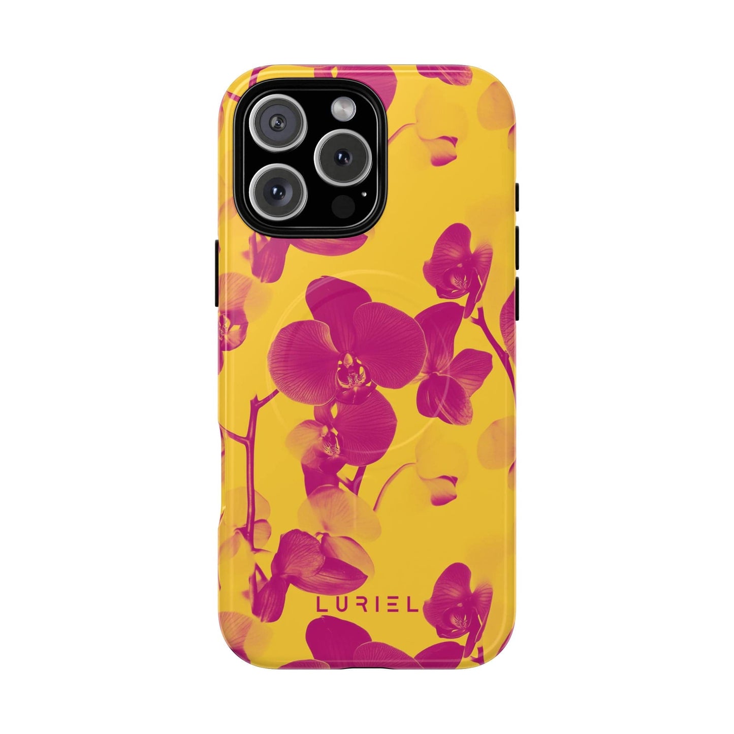 Phone Case iPhone 16 Pro Max / Glossy Orchid Tough Magsafe Case