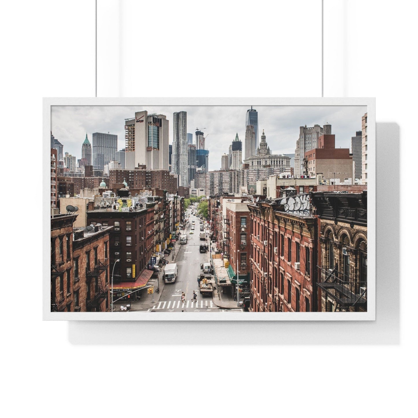 Poster 30" x 20" / White City Road, Framed Print
