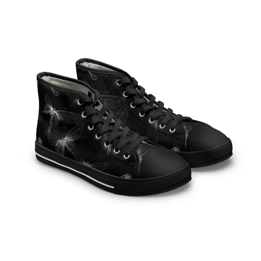 Butterflies In The Dark Women's High Top Sneakers