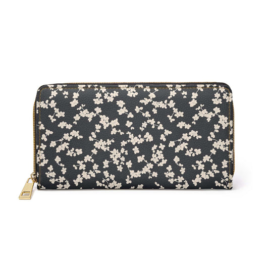 Accessories One size / White Black And White Zipper Wallet