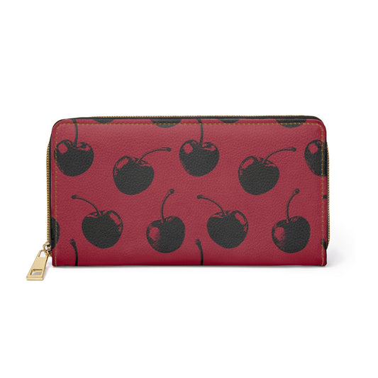 Accessories One size / White Cherries Zipper Wallet