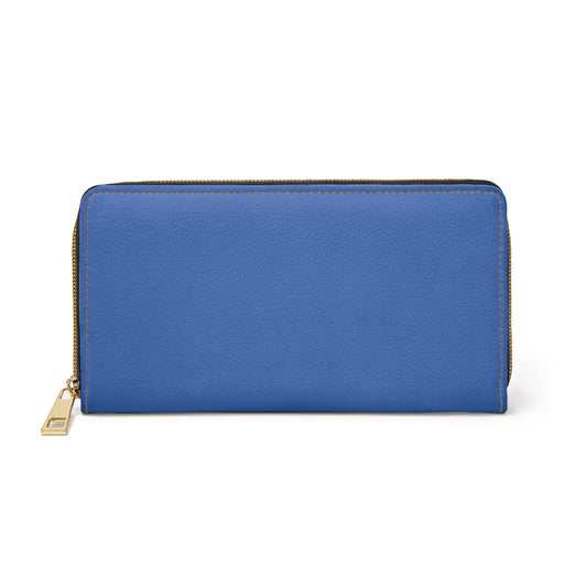 Accessories One size / White Dusk Blue Zipper Wallet