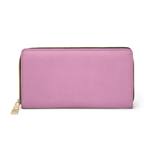 Accessories One size / White Light Mauve Zipper Wallet