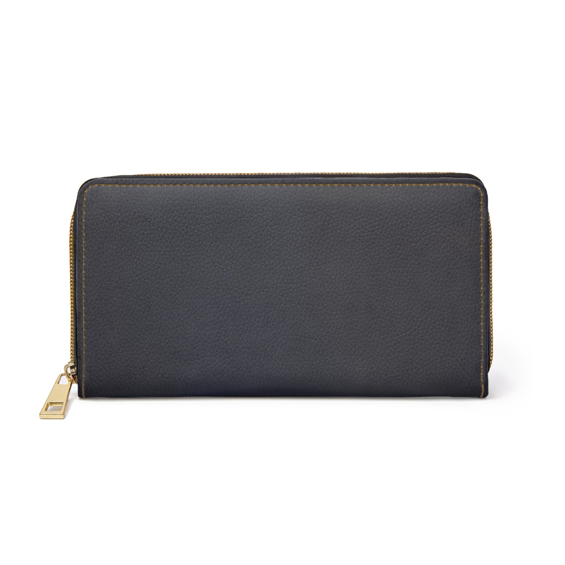 Accessories One size / White Midnight Blue Leather Zipper Wallet