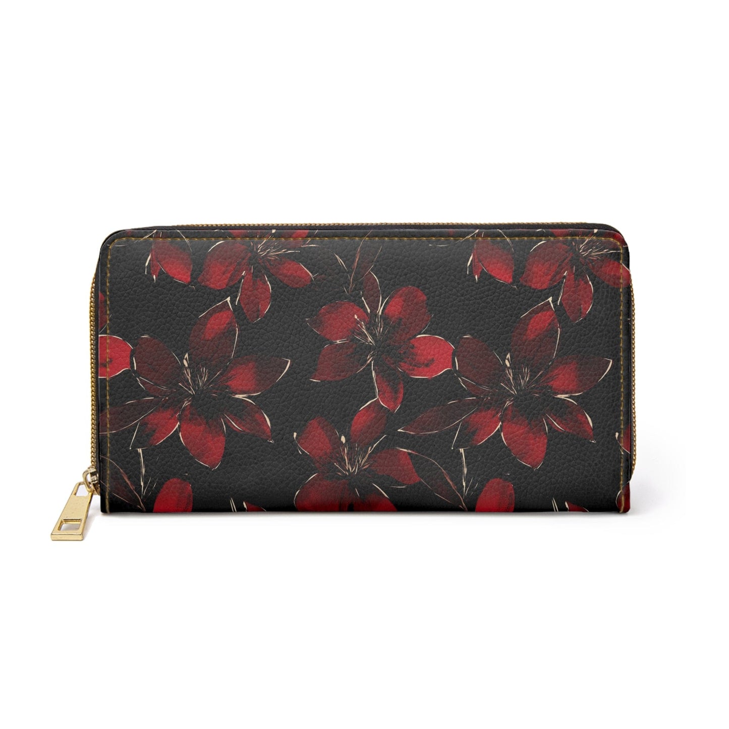 Accessories One size / White Moonlit Blooms Zipper Wallet