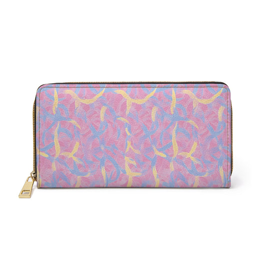 Accessories One size / White Pastel Confetti Zipper Wallet
