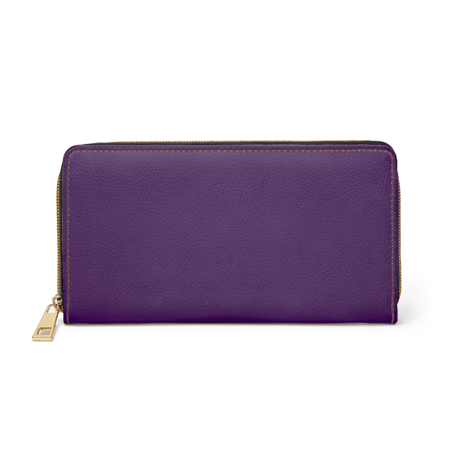 Accessories One size / White Plum Purple Zipper Wallet